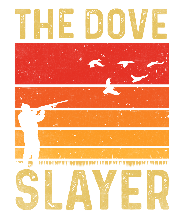 The Dove Slayer Vintage DTF Transfer
