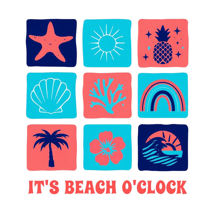 It's Beach O'Clock Summer Vibes