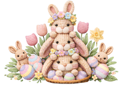 Easter Bunny Illustration Artwork