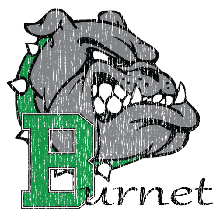 Burnet Bulldogs front print artwork