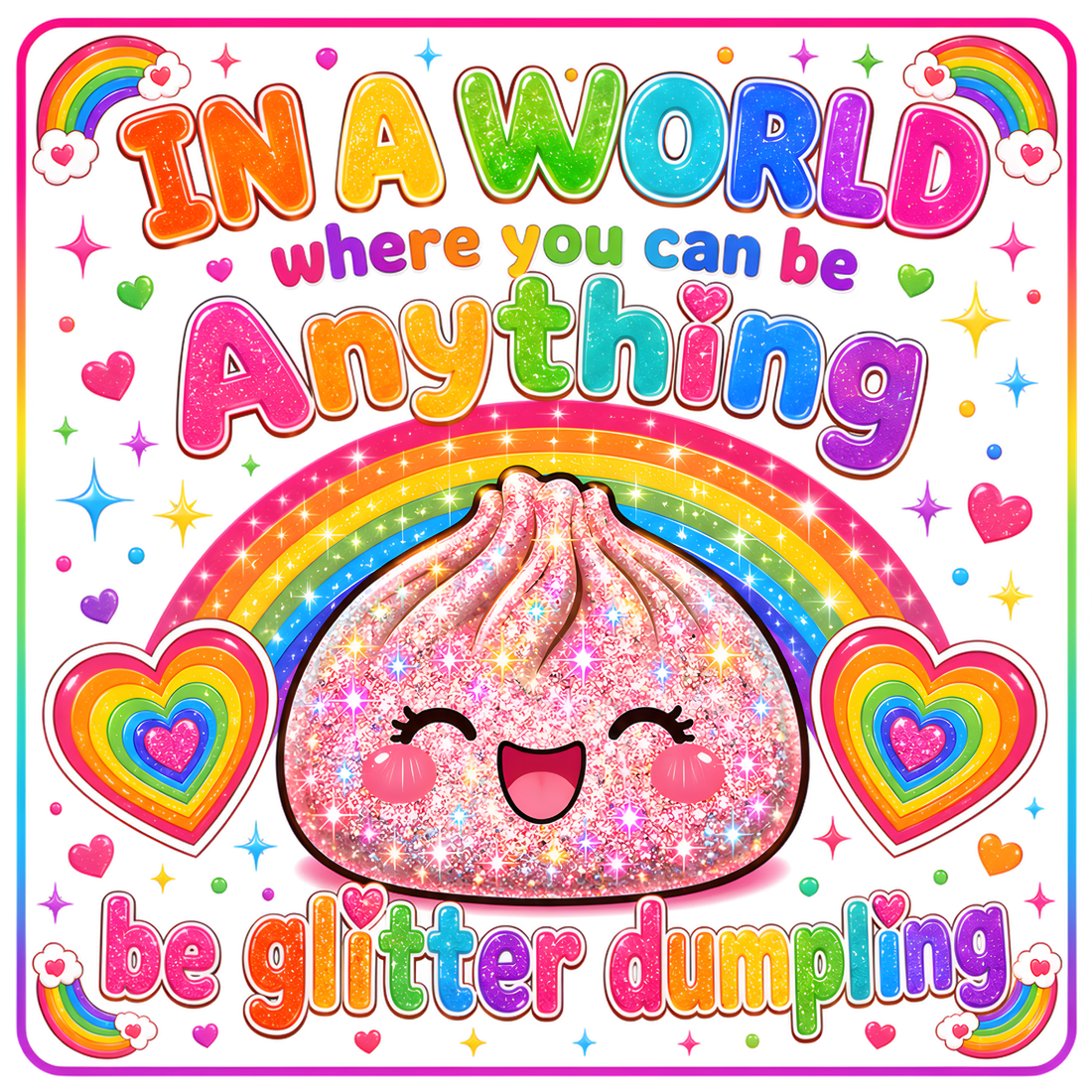 In A World Be Glitter Dumpling