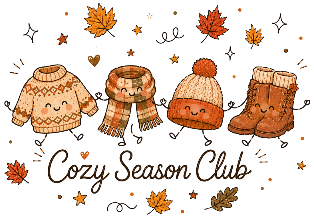 Cozy Season Club Fall Characters