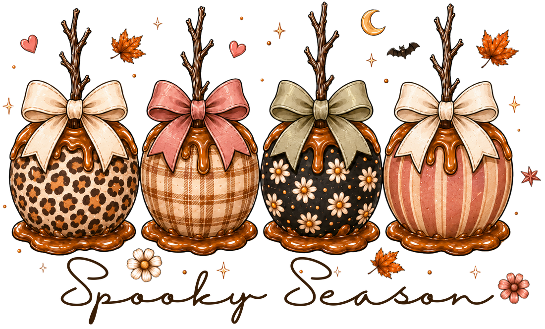 Spooky Season Decorated Pumpkins