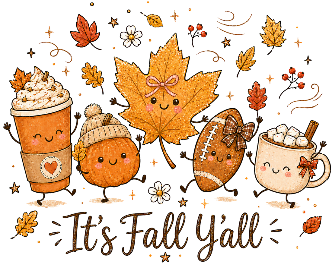 It's Fall Y'all Autumn Design
