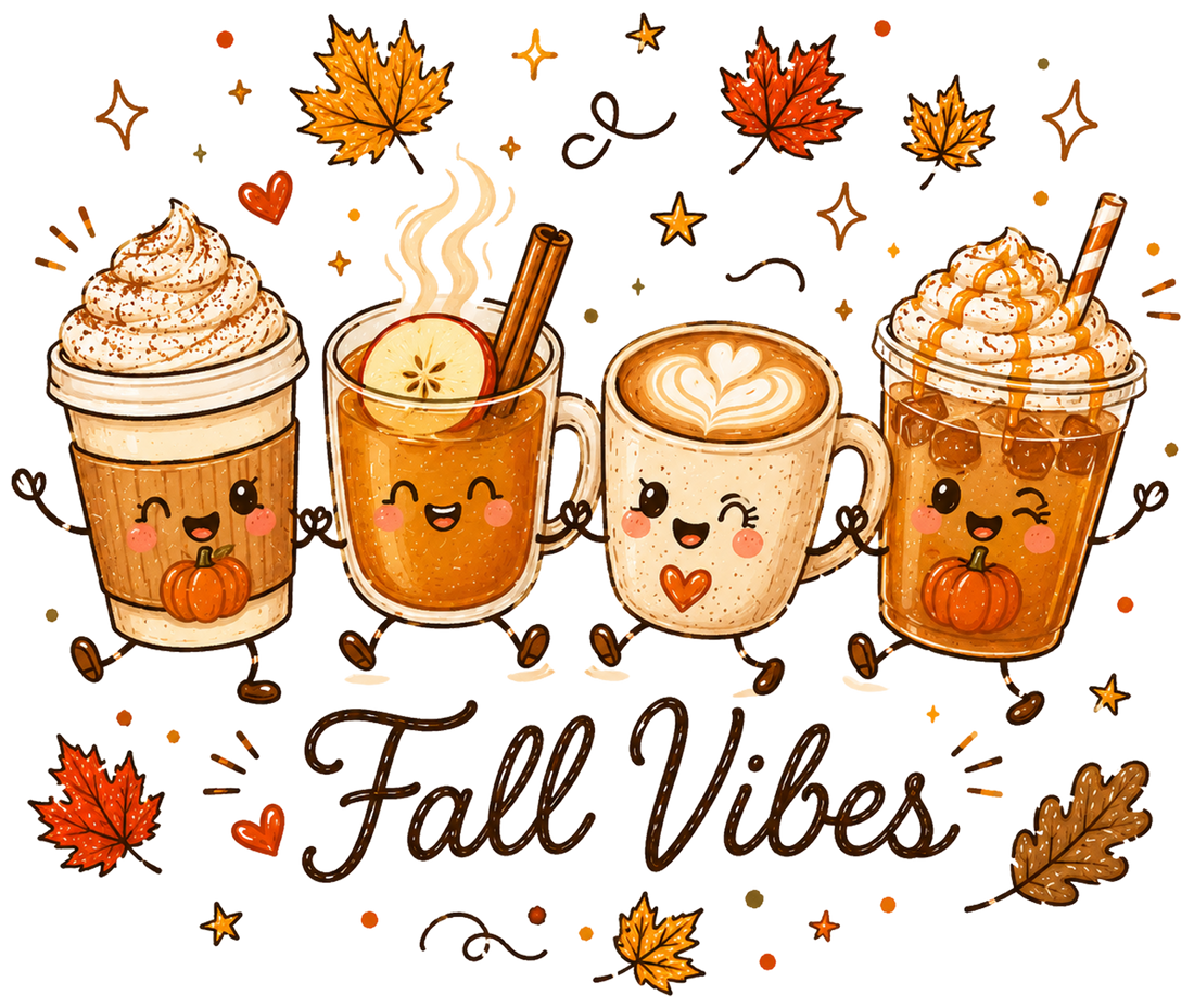 Fall Vibes Autumn Coffee Cups