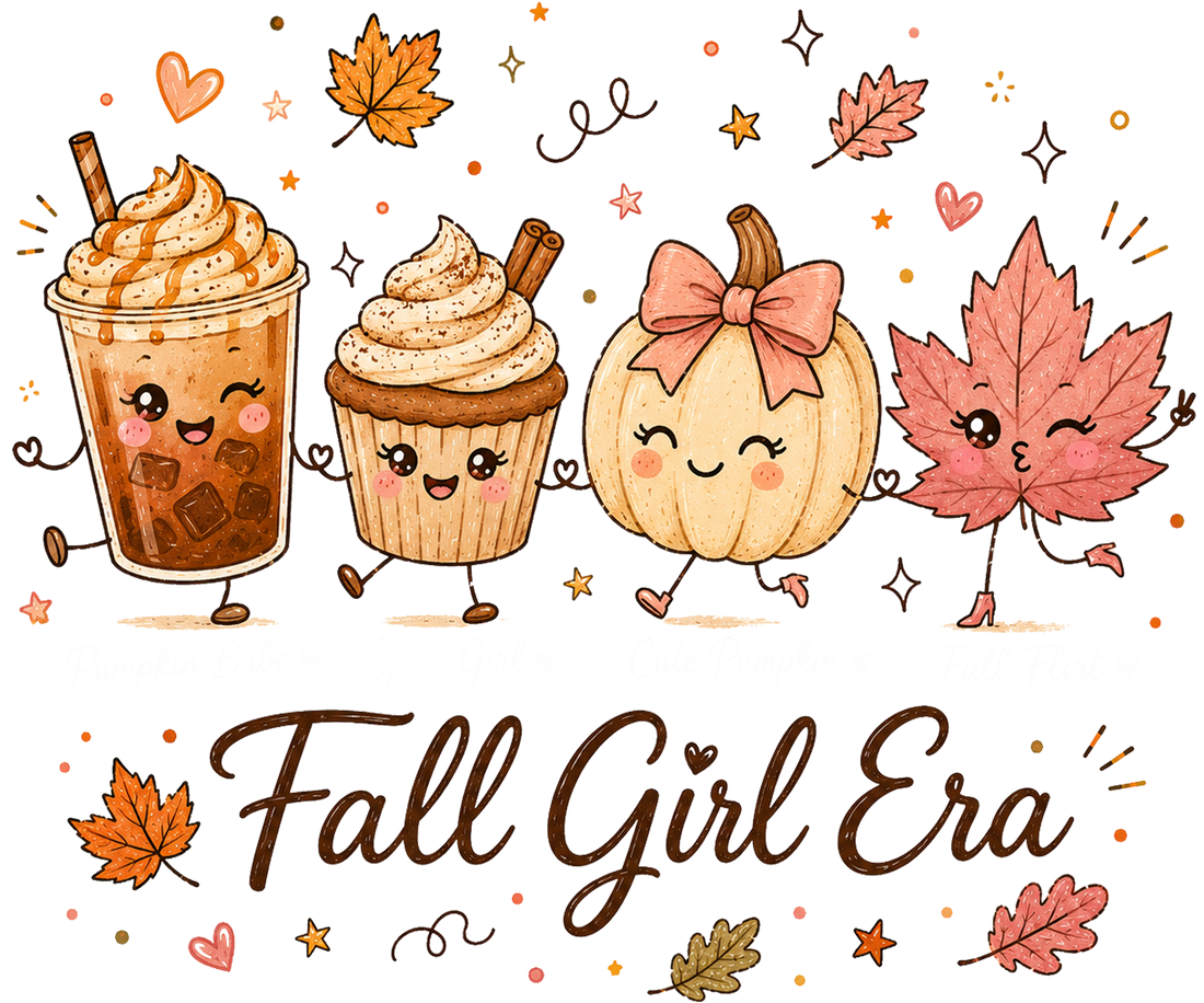 Fall Girl Era Autumn Design