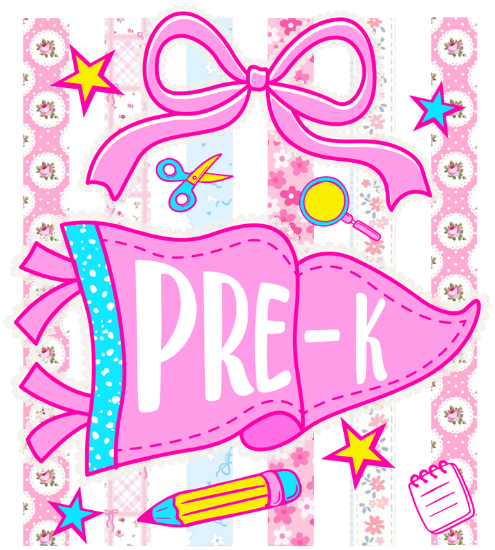Pre-K School Pink Design