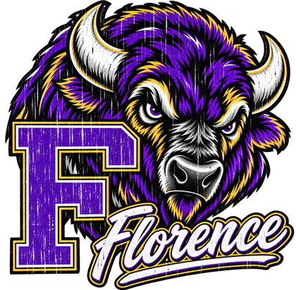 Florence Buffaloes School Spirit Shirt – $10