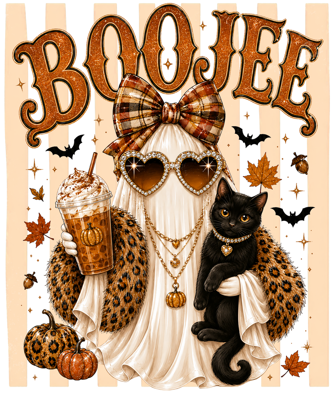 Glamorous Boo-tiful Halloween Design