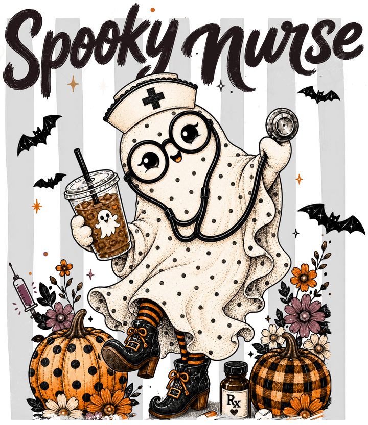 Spooky Nurse Ghost