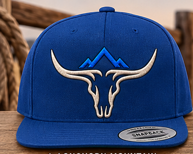 Hilltop Ranch Longhorn Mountain YP Classics snapback