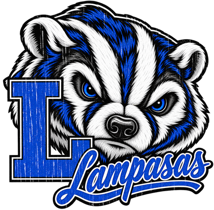 Lampasas Badgers School Spirit Shirt – $10