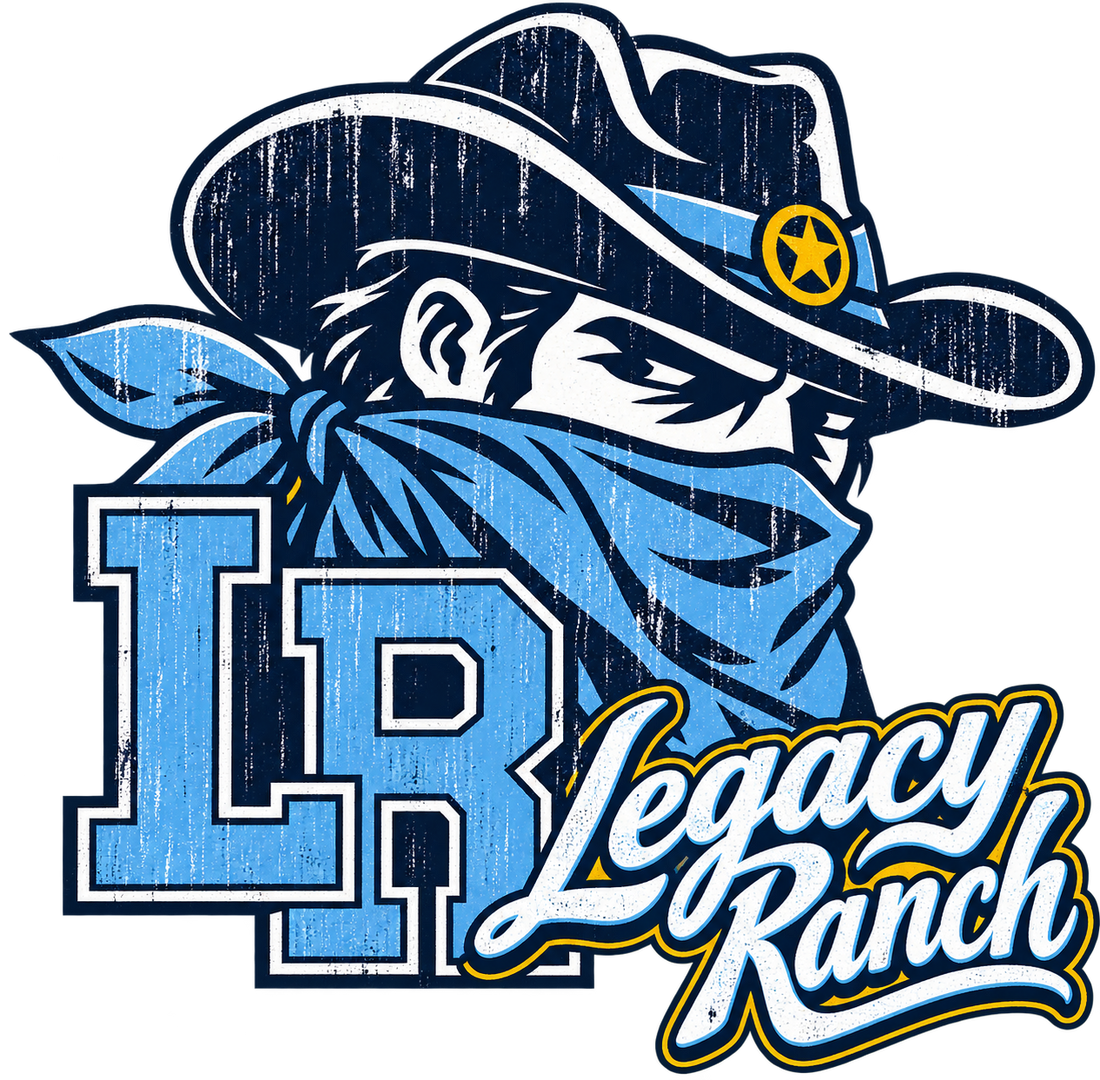 Legacy Ranch Wranglers general school spirit design