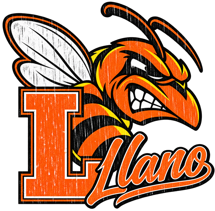 Llano Yellowjackets general school spirit design