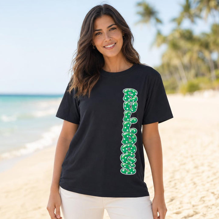 Bulldogs Bubble green tee