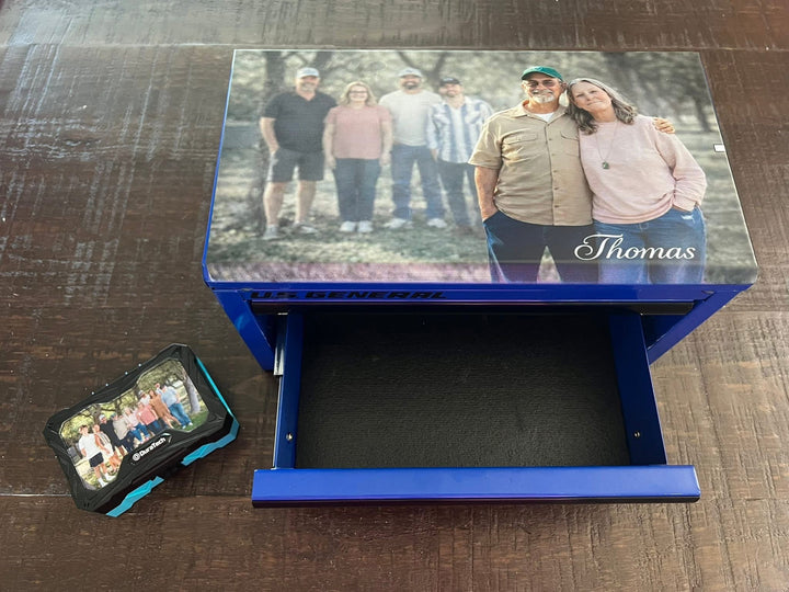 Personalized Photo Toolbox or Tool Set