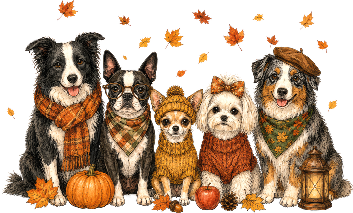 Autumn Sweater Dog Pack