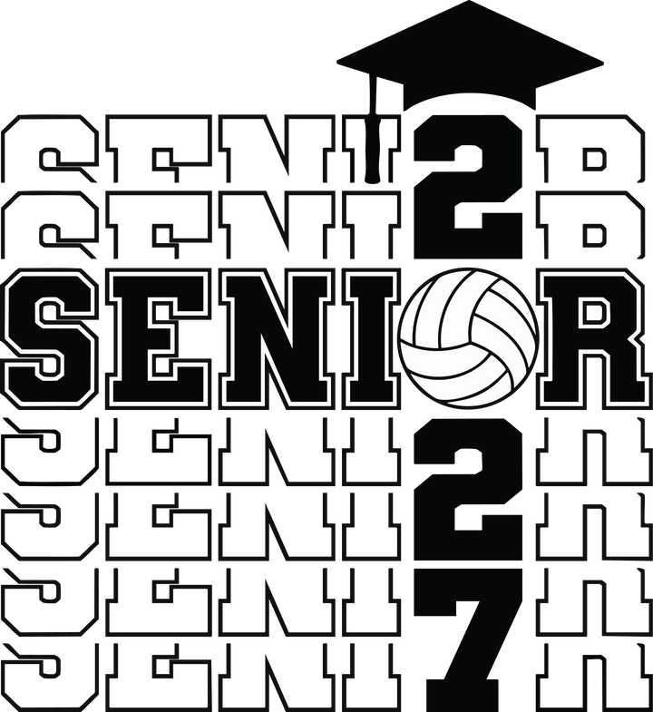 Senior 2025 Volleyball Class