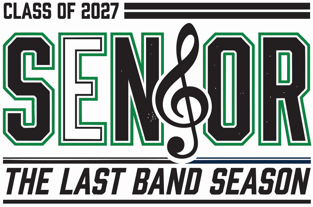 Class of 2027 Senior Band Design