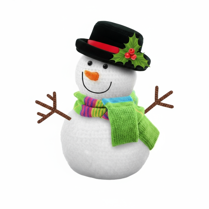 Festive Snowman Holiday Character