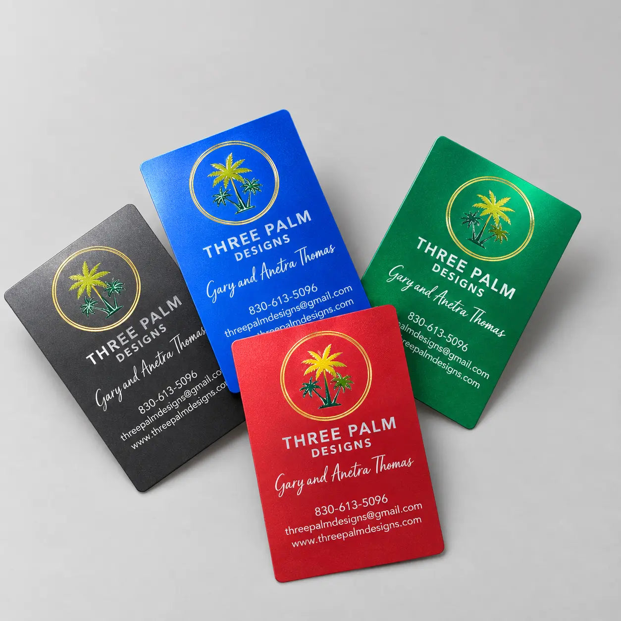 Custom Metal Business Cards